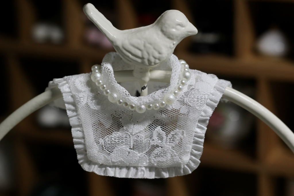 SD〜SD13女の子用ワンピースセット(ブルー小花柄)