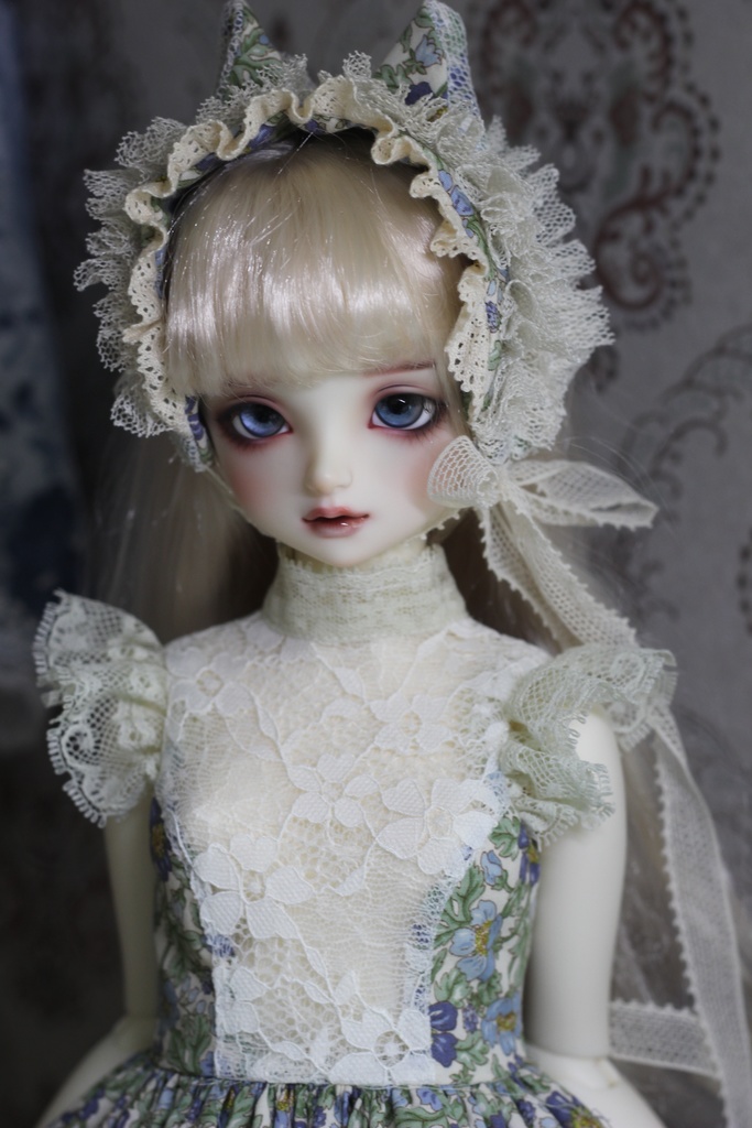 SD〜SD13女の子用ドレスセット-みどり