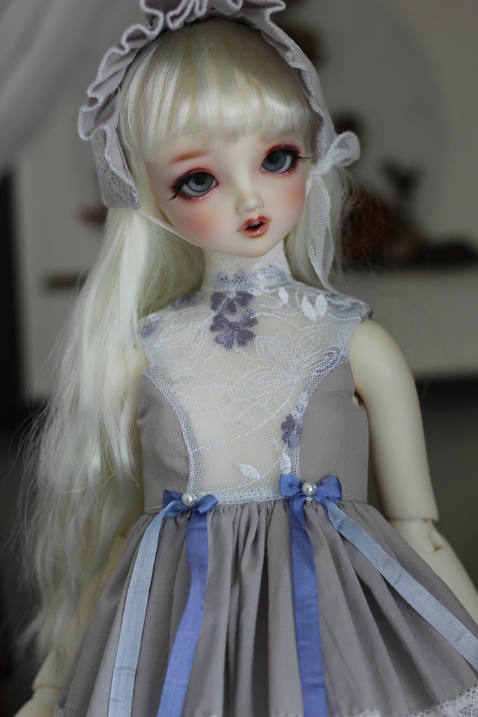 SD女の子用クラシック風ドレスセット