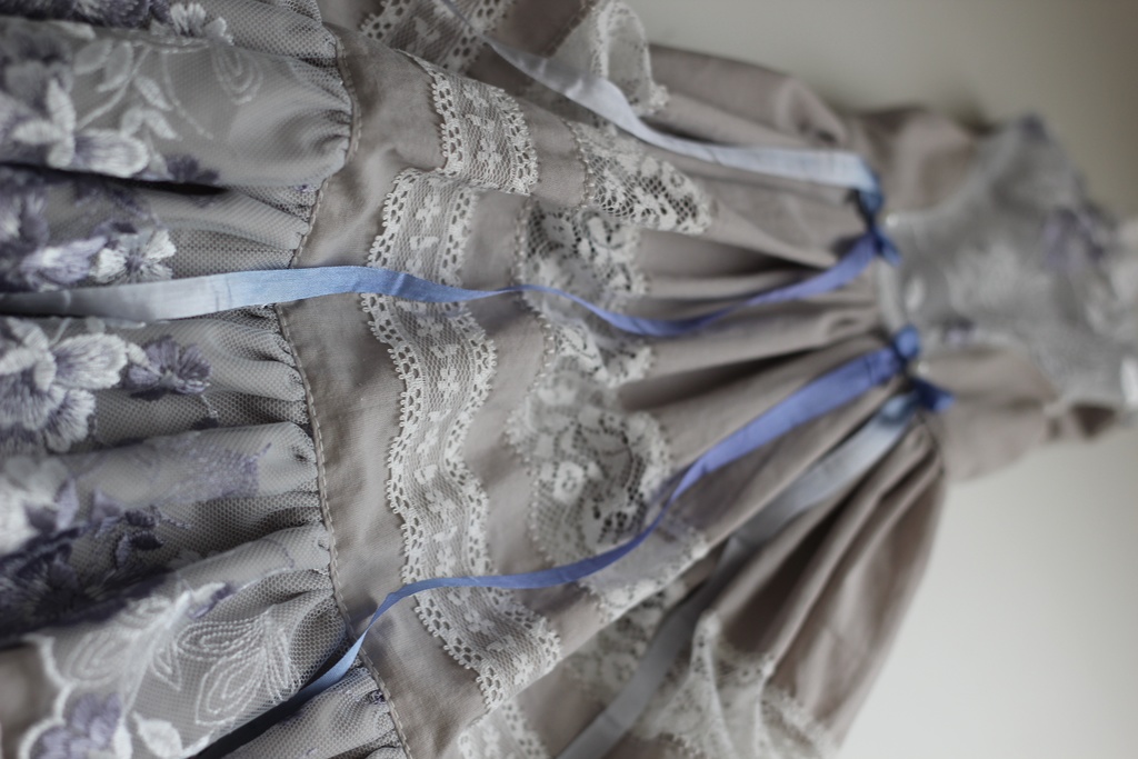 SD女の子用クラシック風ドレスセット