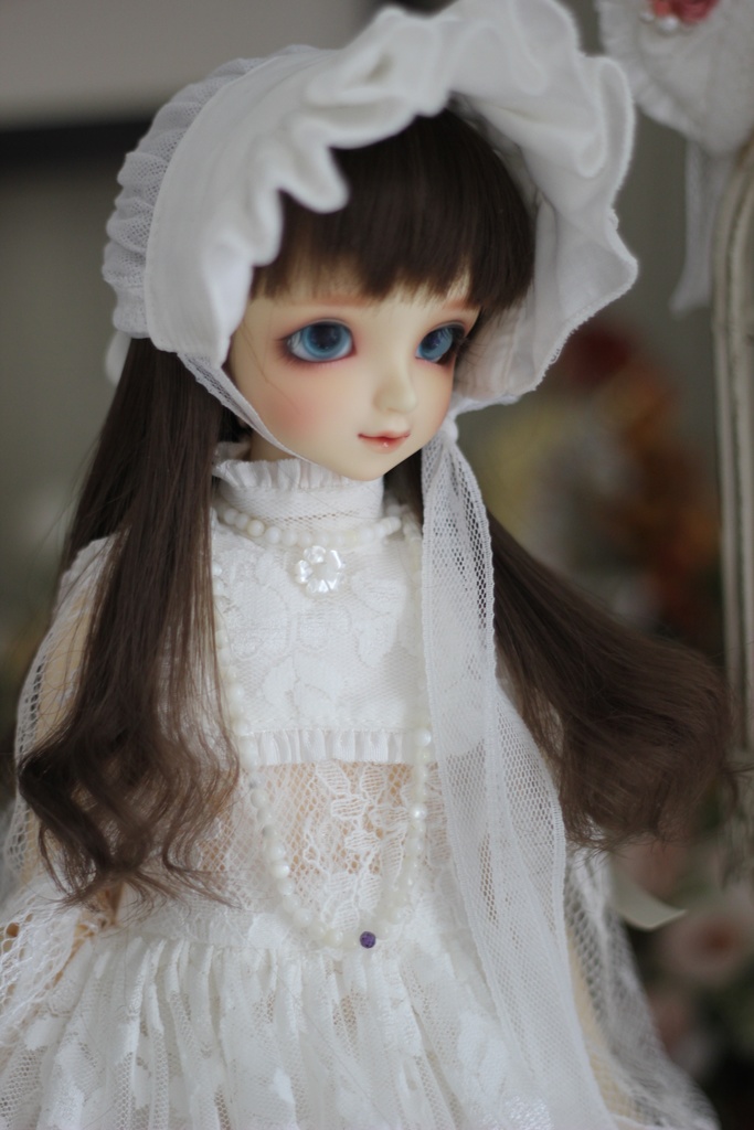 【専用ページ】SDM女の子用白レースのドレスセット