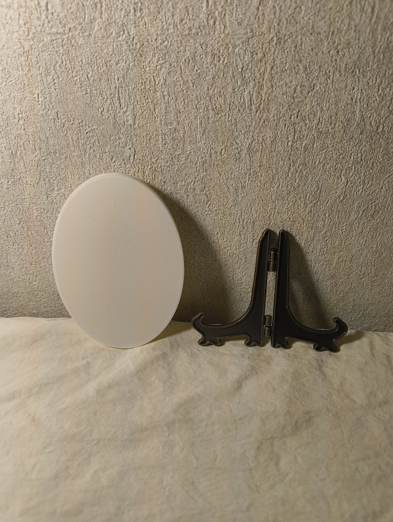 【ミニチュアベビー】楕円タイプ  スキャンデータを基にお作りします。 メモリアル,記念日,成長記録