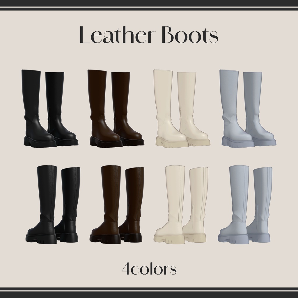 casual ribbon coordinates 【VRC 3D衣装モデル】リボンバッグのお散歩コーデ