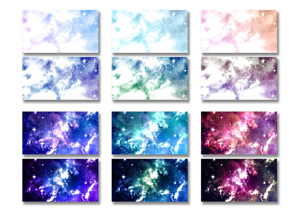 背景素材 001/星空