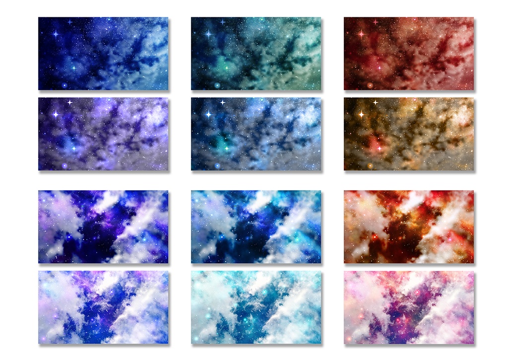 背景素材 009/星雲