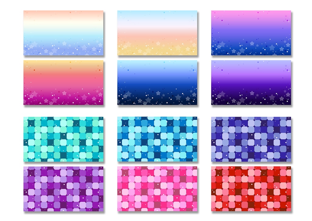 背景素材 012/星もよう03