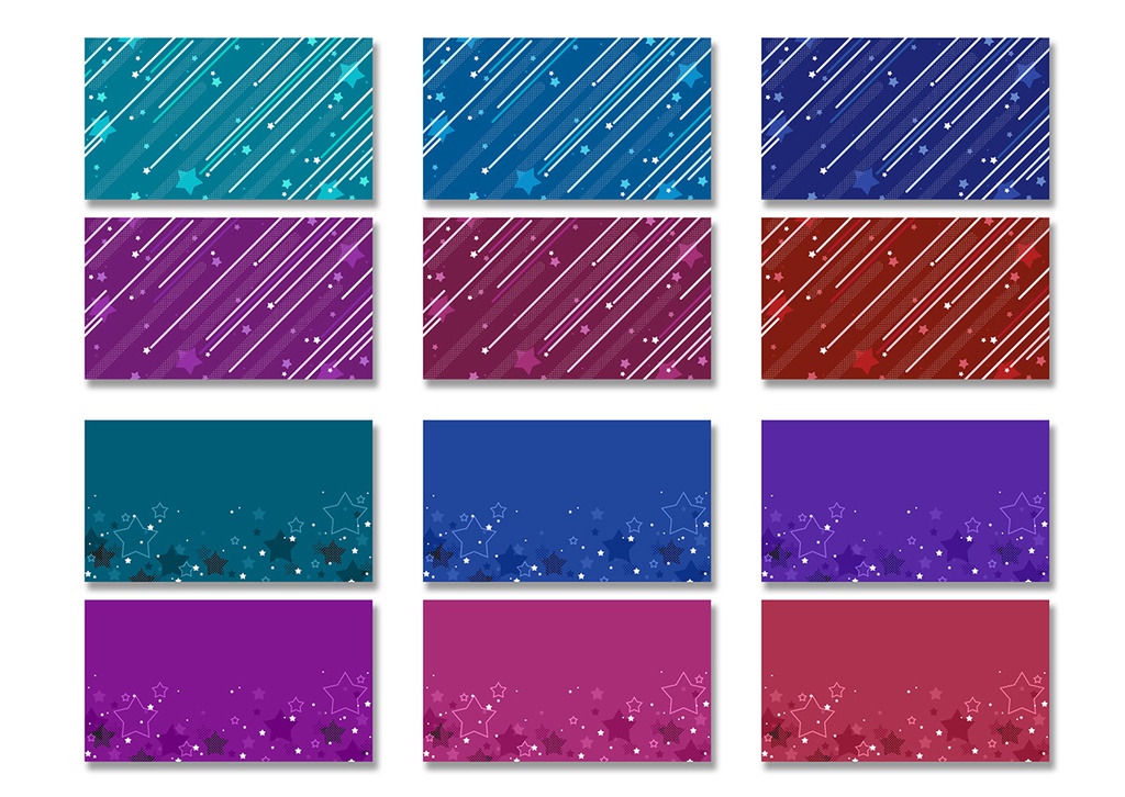 背景素材 012/星もよう03