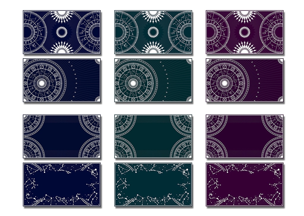 背景素材 017/天文時計 02