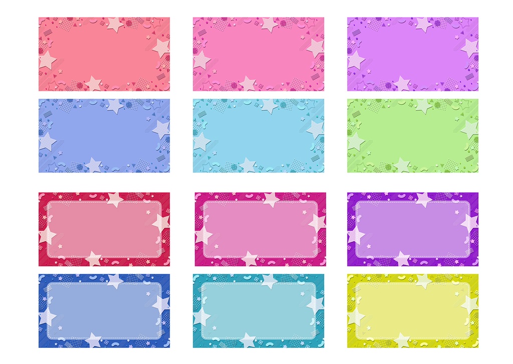 背景素材 020/メンフィスパターン風