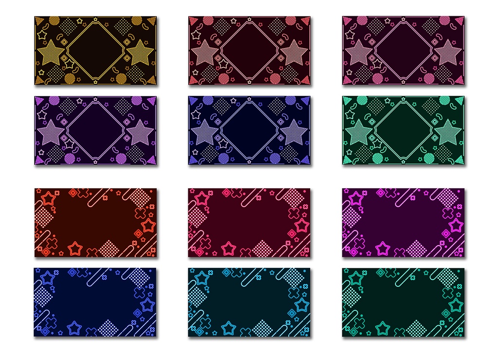 背景素材 024/ネオン02