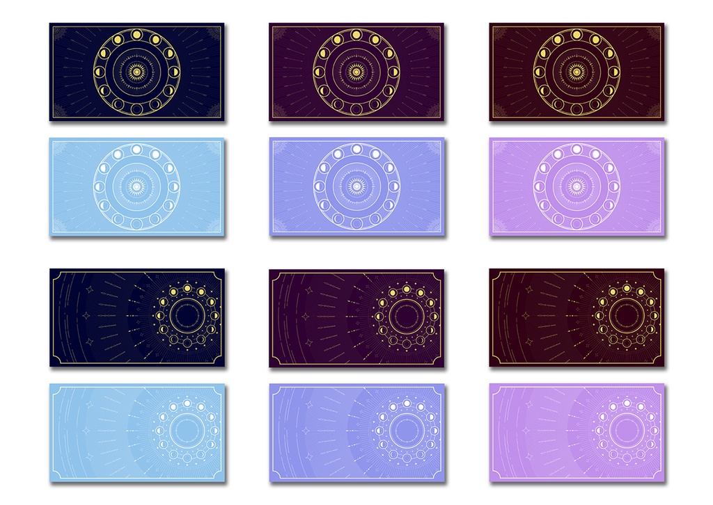 背景素材 026/星図イメージ 02