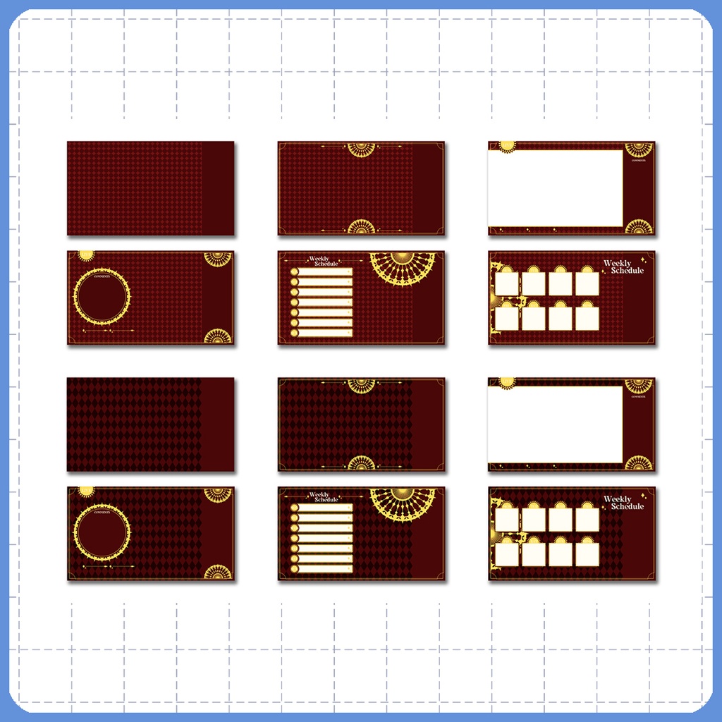 【web用・配信向け】フレームセット001