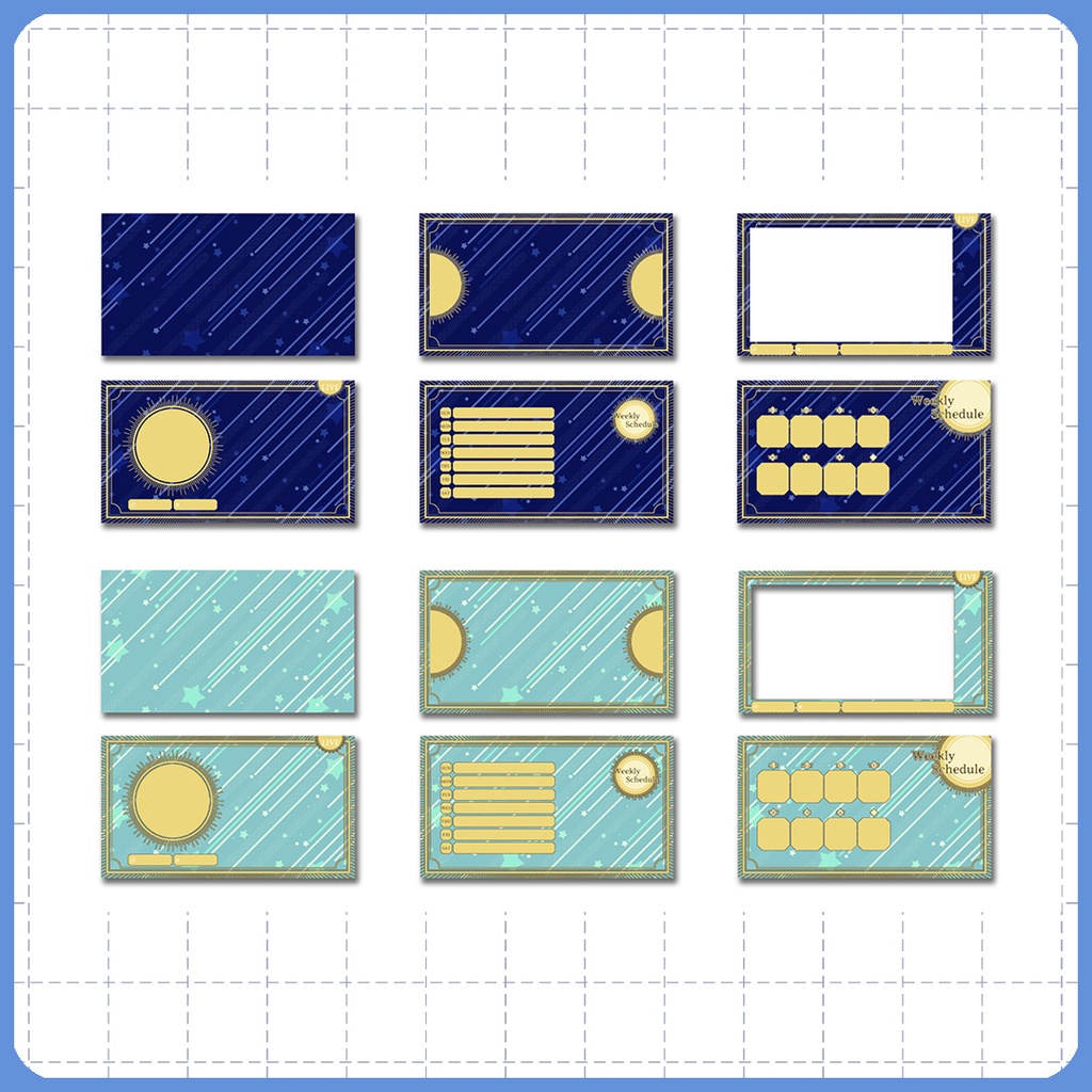 【web用・配信向け】フレームセット003