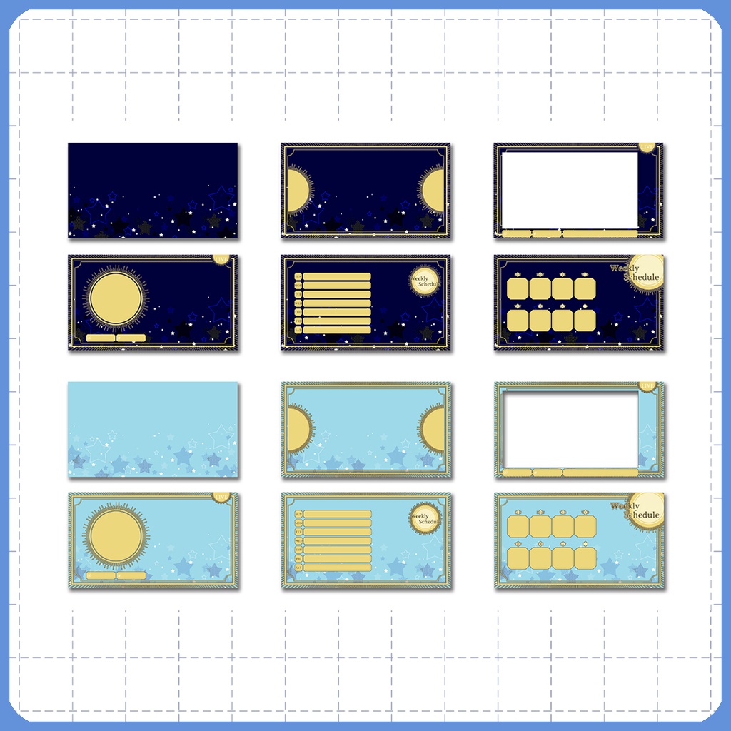 【web用・配信向け】フレームセット003