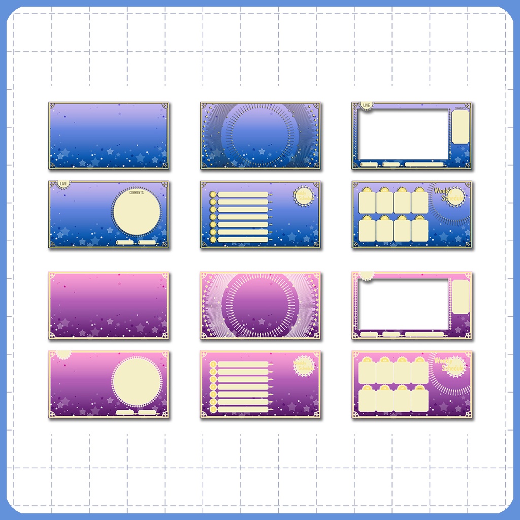 【web用・配信向け】フレームセット004