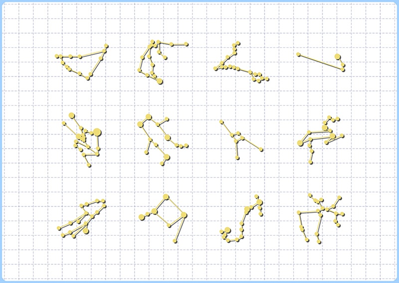 【無料素材】12星座シンボルセット