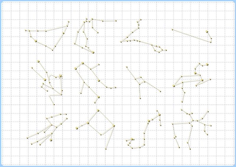 【無料素材】12星座シンボルセット