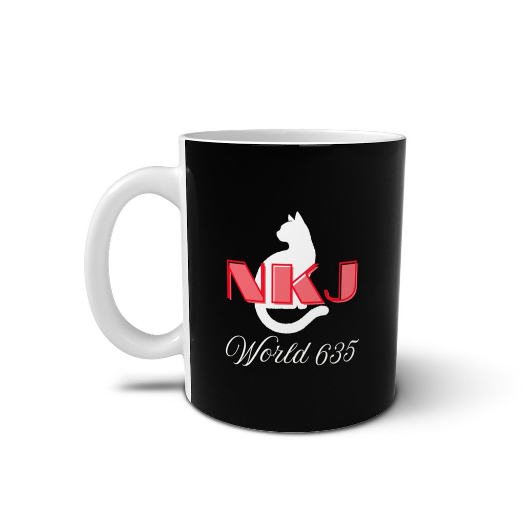 【NKJ】マグカップ(ブラック)