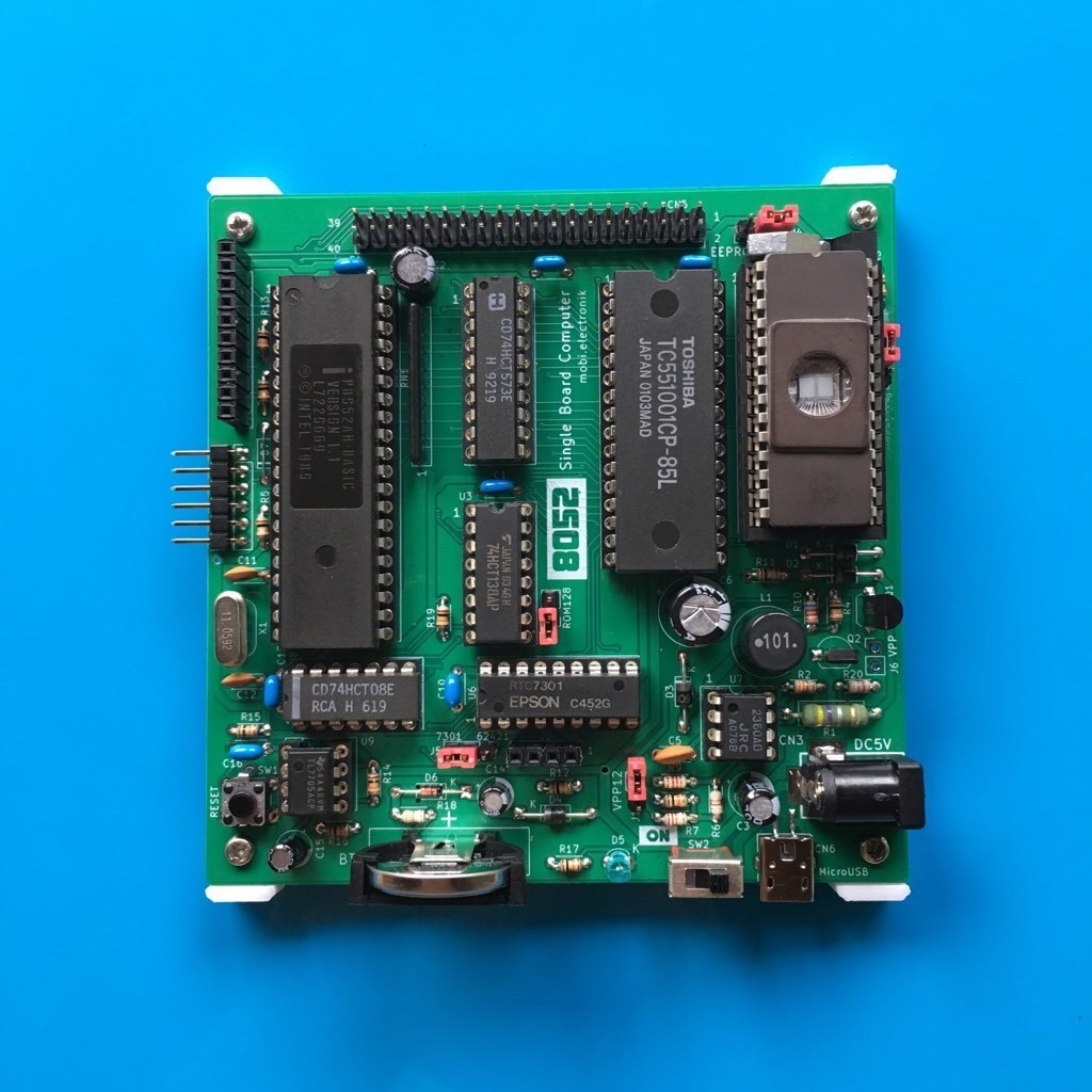 【終了】8052-BASIC(ROMライター機能付き)レトロコンピューター組立てキット