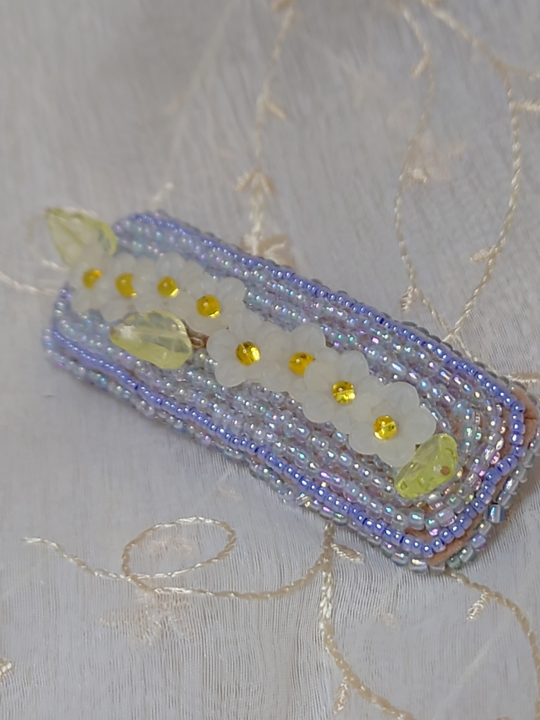 ビーズ刺繍バレッタ8
