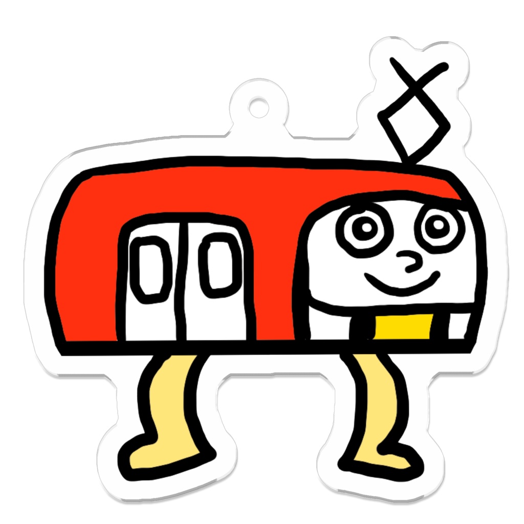 快速特急くんアクキー