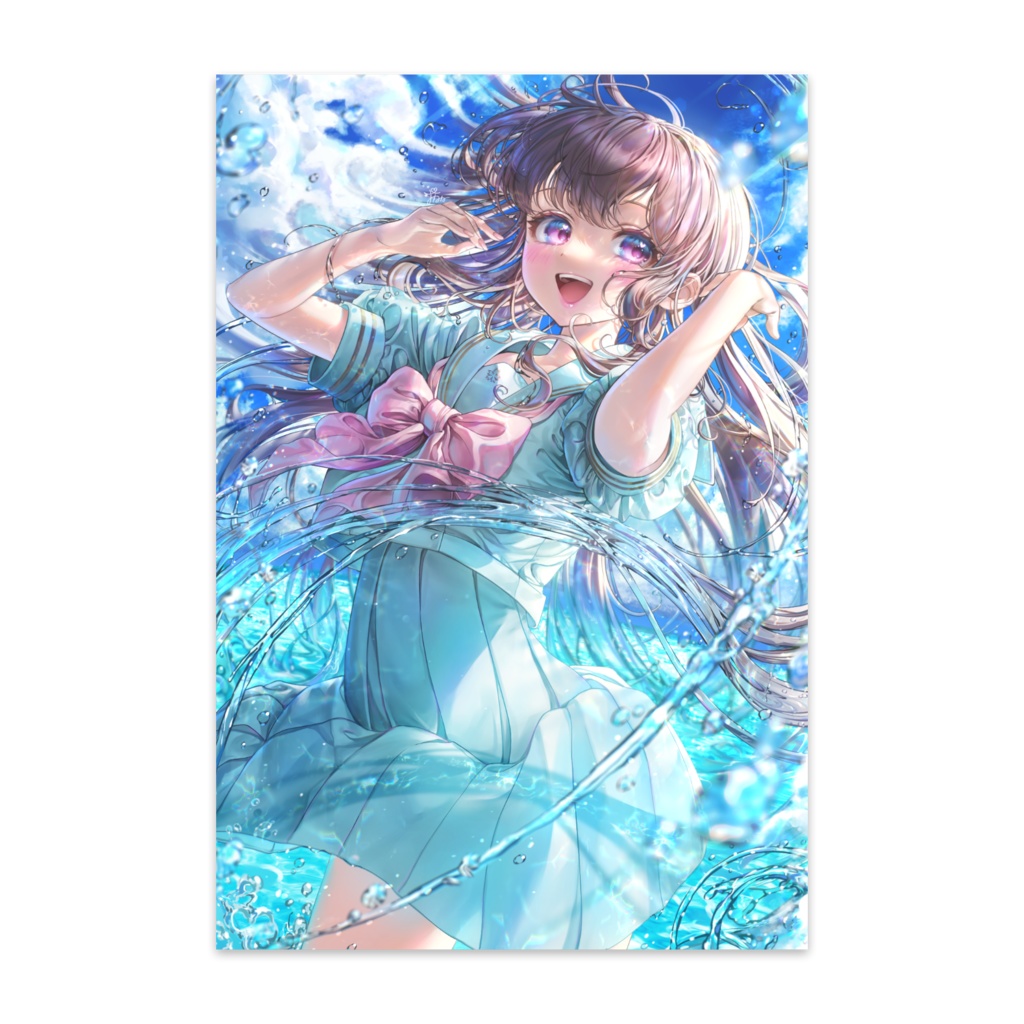 「海に溶ける」ポストカード(10枚入り)