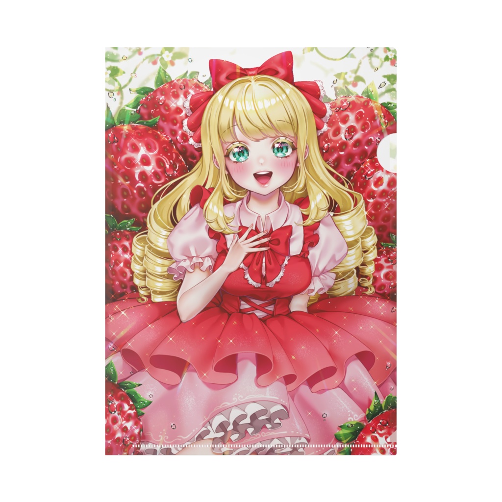 🍓いちごちゃん🍓クリアファイル