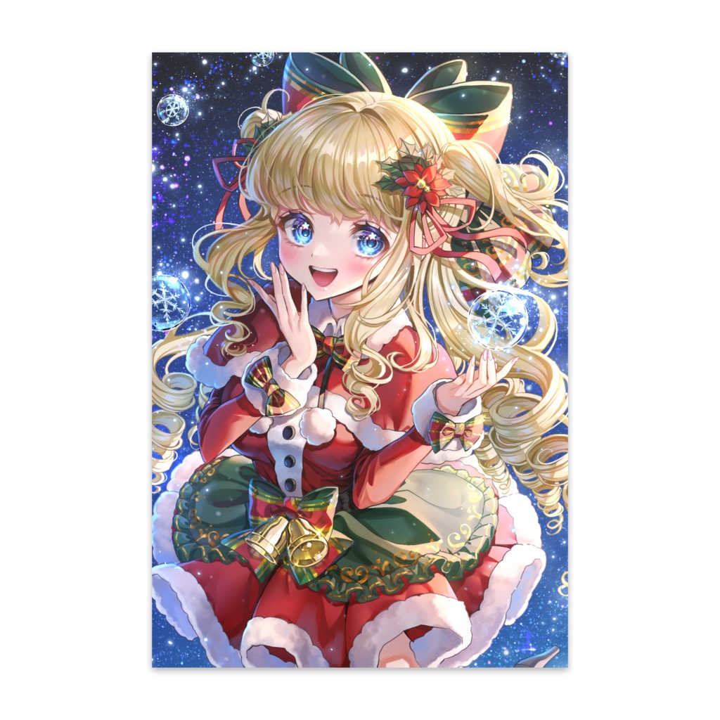 クリスマスちゃん🎄ポストカード(10枚入り)