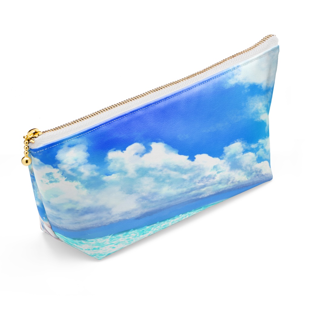 「海に溶ける」ポーチ