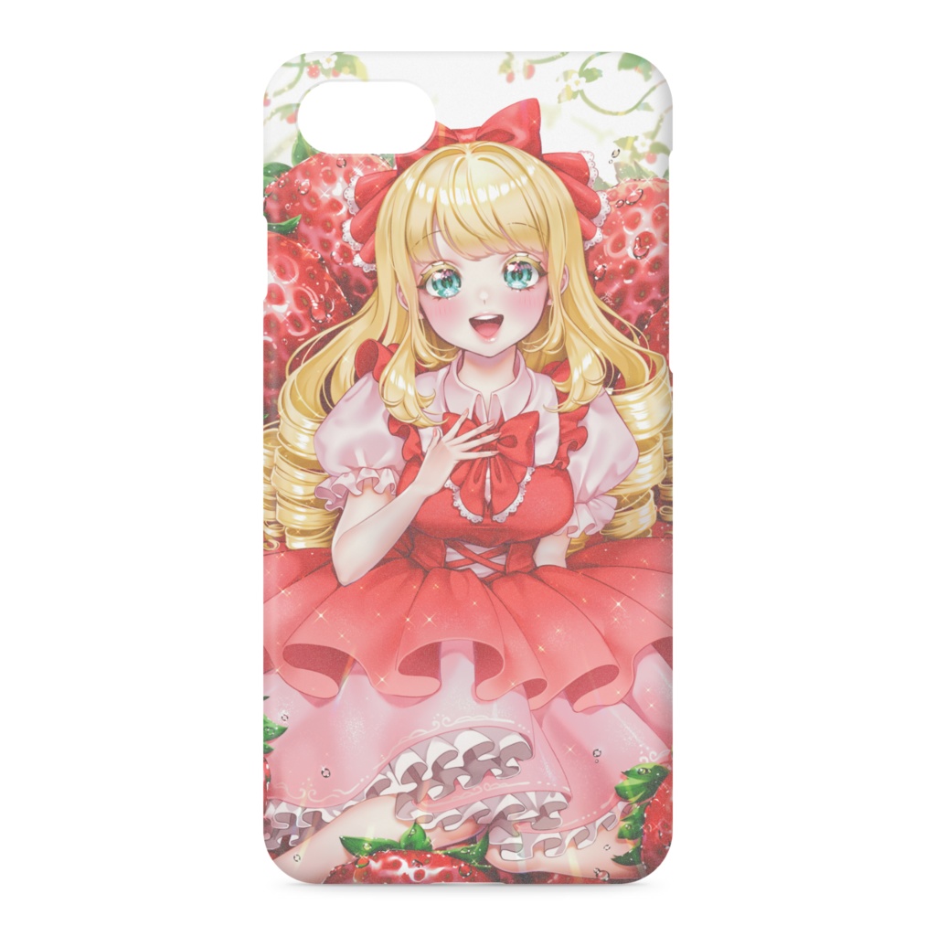 🍓いちごちゃん🍓iPhoneケース