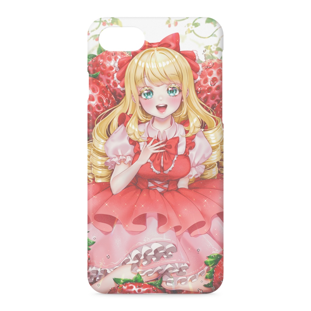 🍓いちごちゃん🍓iPhoneケース 