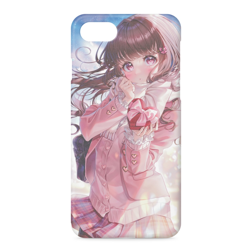 バレンタインちゃん🍫iPhoneケース