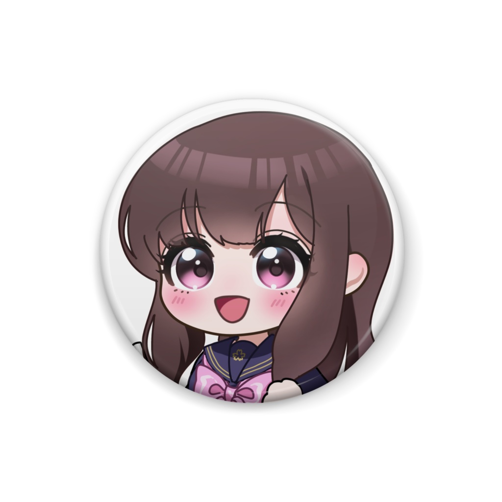 ねねひめちゃん(喜)缶バッジ