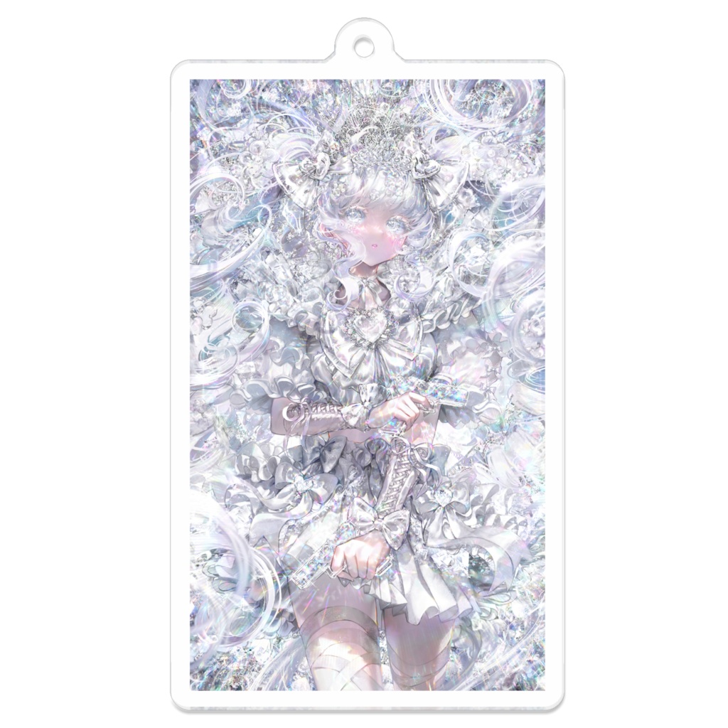 🤍白ちゃん🤍アクリルキーホルダー