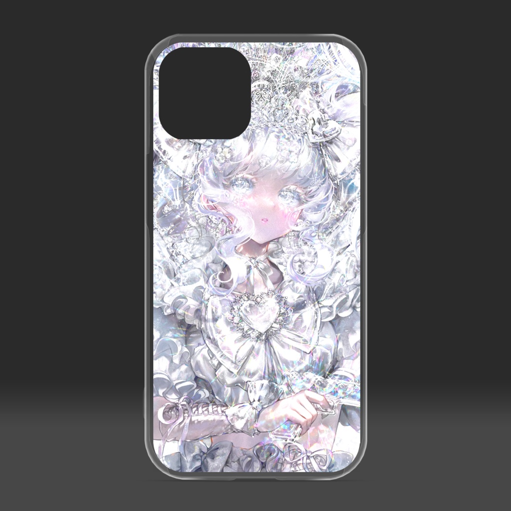 白ちゃんクリアiPhoneケース