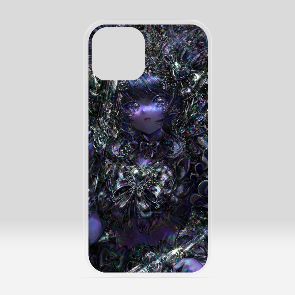黒ちゃんクリアiPhoneケース