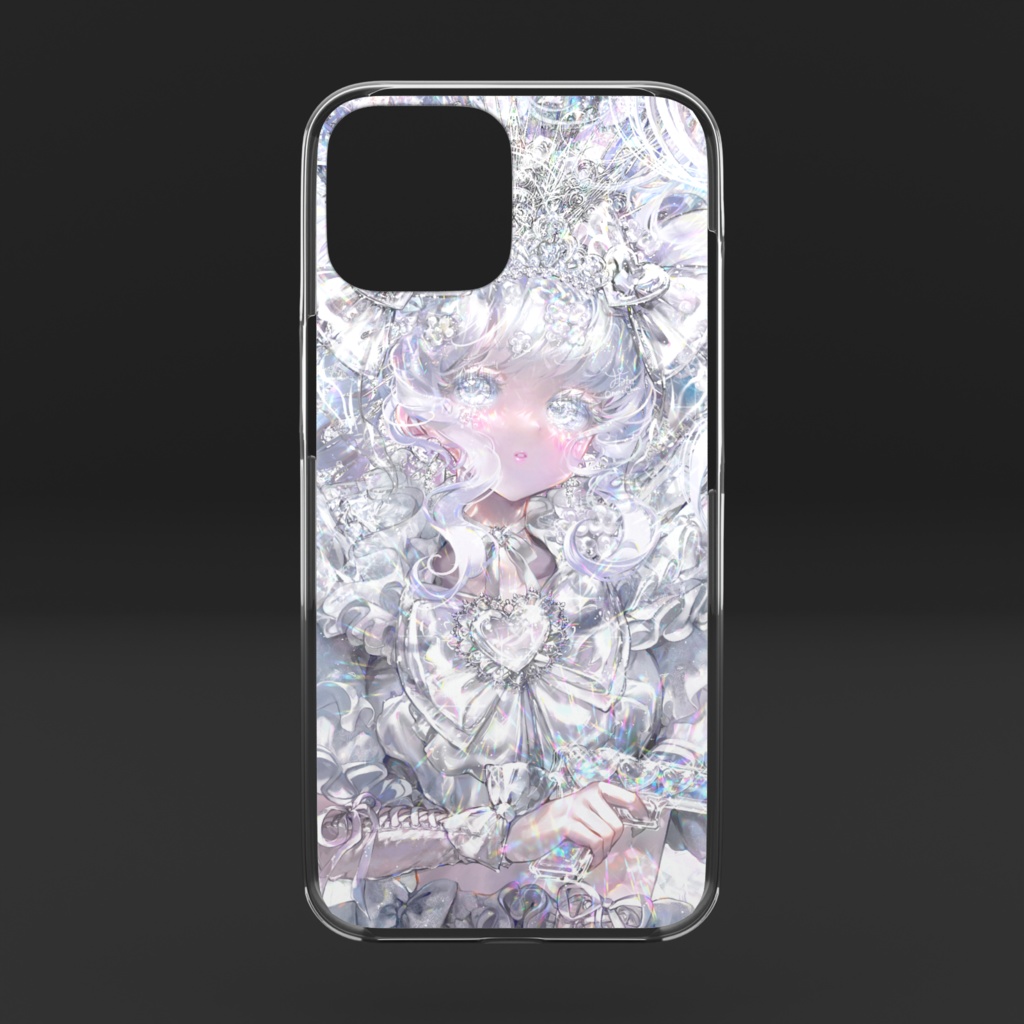 🤍白ちゃん🤍クリアiPhoneケース - iPhone 15〜14