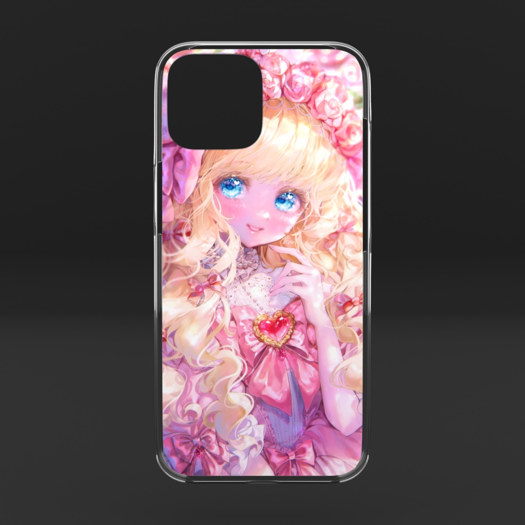 💖🎀ひめ🎀💖クリアiPhoneケース