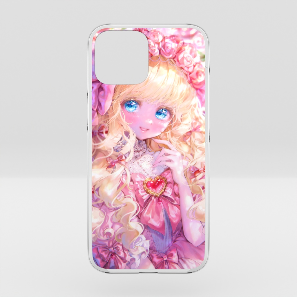 💖🎀ひめ🎀💖クリアiPhoneケース
