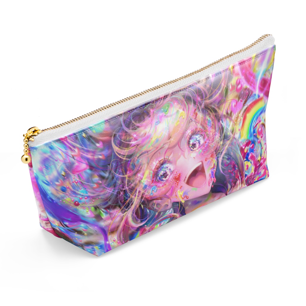 !!!お絵描き楽しいちゃん!!!🎨✍🌈💖ポーチ