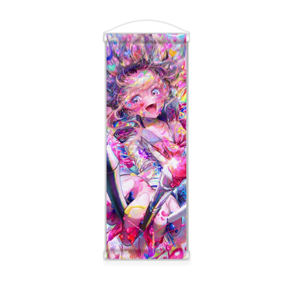 !!!お絵描き楽しいちゃん!!!🎨✍🌈💖ミニタペストリー
