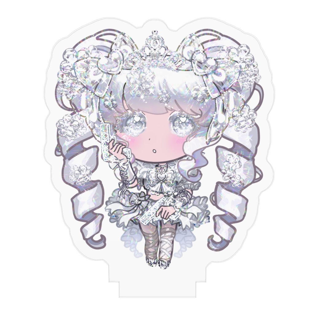 🤍白ちゃん🤍ミニ🤍アクリルフィギュア