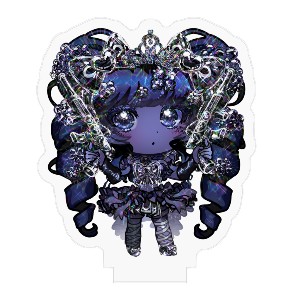 🖤黒ちゃん🖤ミニ🖤アクリルフィギュア