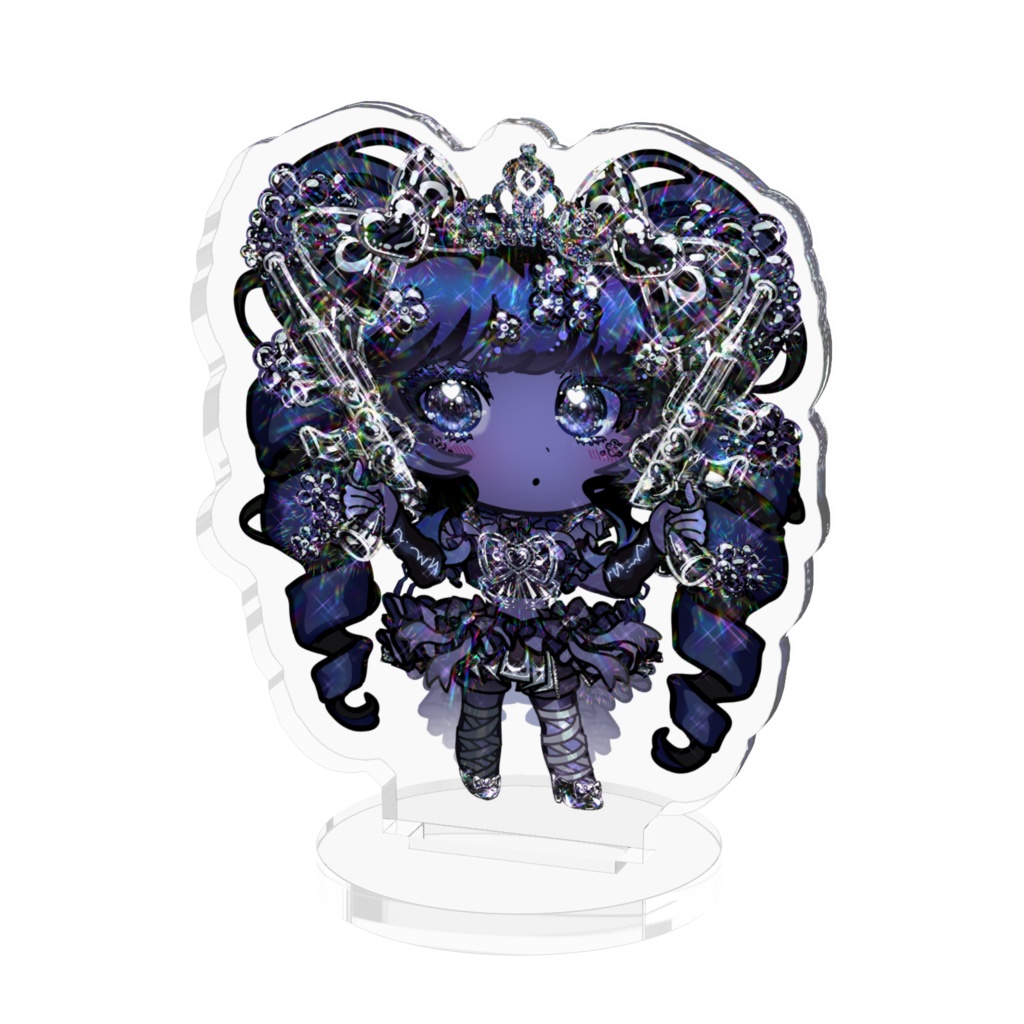 🖤黒ちゃん🖤ミニ🖤アクリルフィギュア