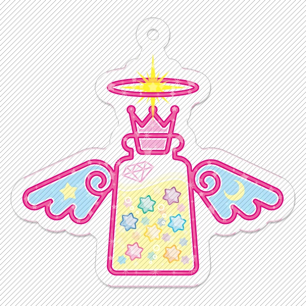 魔法の小瓶(金平糖入り) キーホルダー