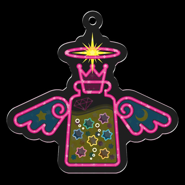 魔法の小瓶(金平糖入り) キーホルダー