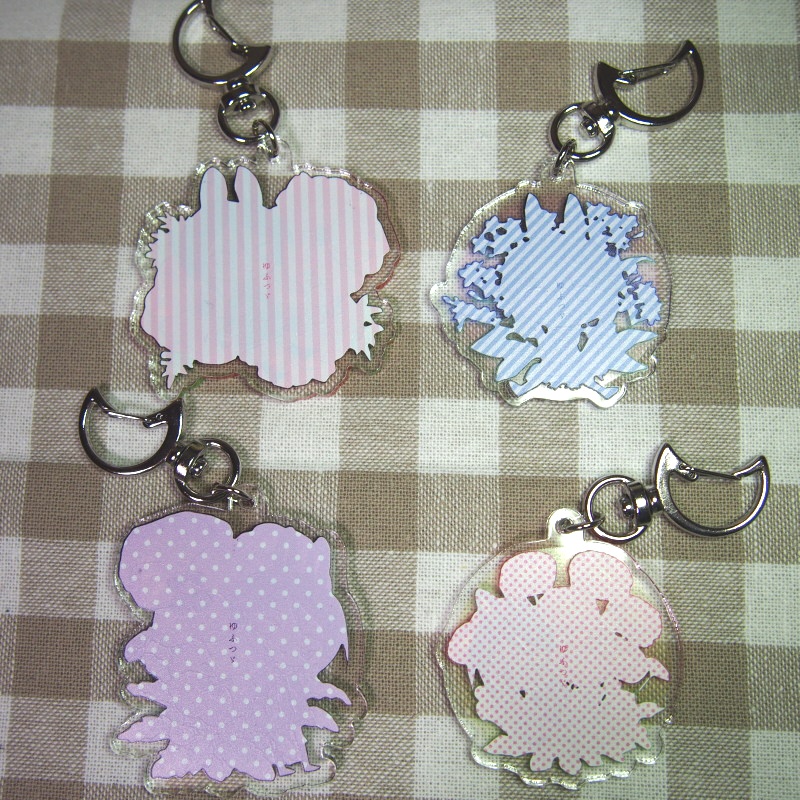うさやげアクリルキーホルダー