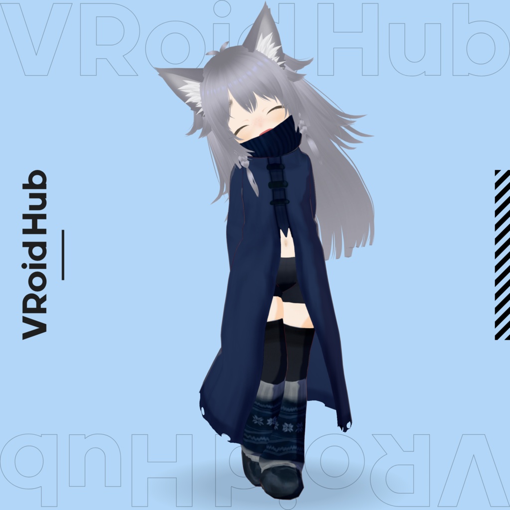 【無料】きつのこ(kitsunoko) VRMアバター