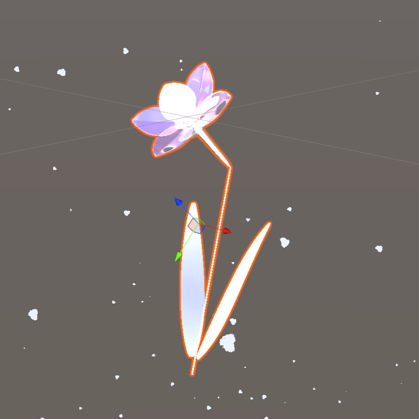【VRChat】星と花とハサミと雪。星は無料配布です。