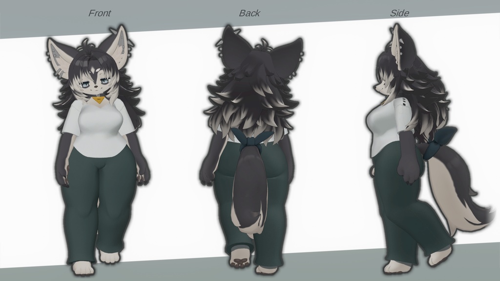 【ジルS 対応服】都市伝説解体しそうな服(シンプルな普段着にも)